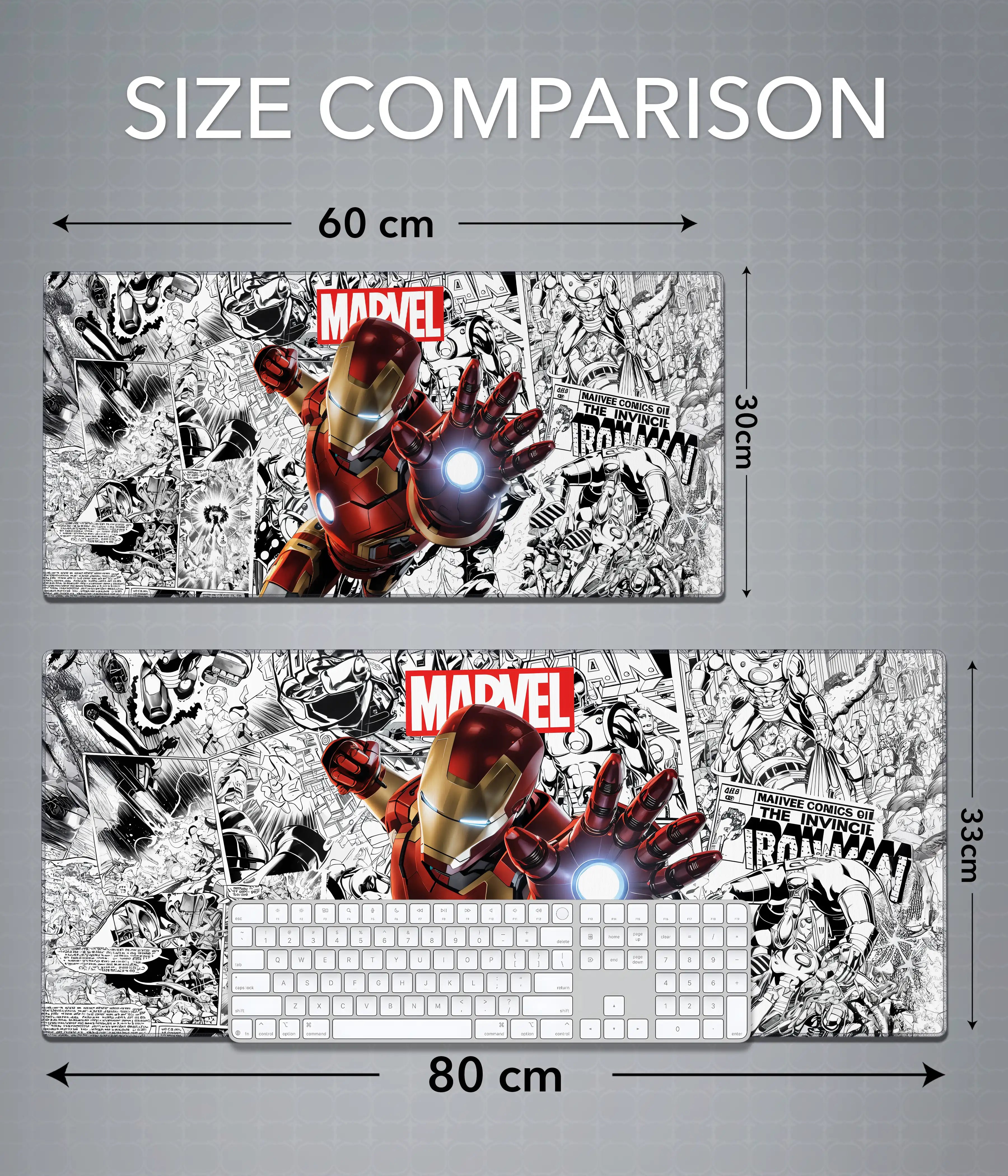 Iron Man Marvel Desk Mat – Extended Gaming Mouse Pad