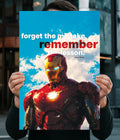 Iron Man “Remember the Lesson” Wall Poster Main Image - Everanta