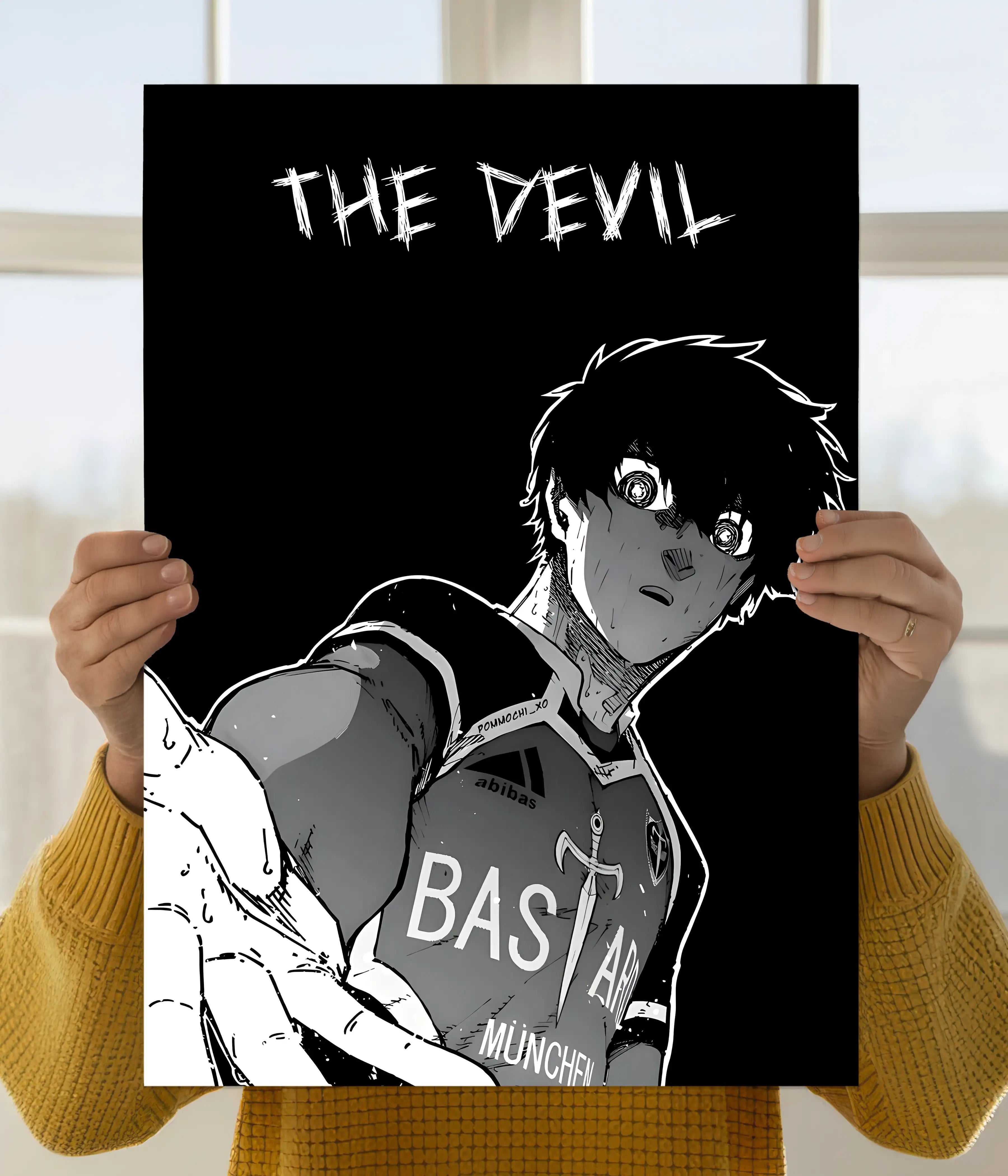 Isagi Yoichi ‘The Devil’ – Blue Lock Anime Poster Main Image - Everanta