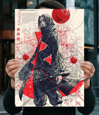 Itachi Uchiha Akatsuki Art Poster Main Image - Everanta