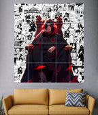 Itachi Uchiha – Akatsuki Throne 20-Piece Split Poster
