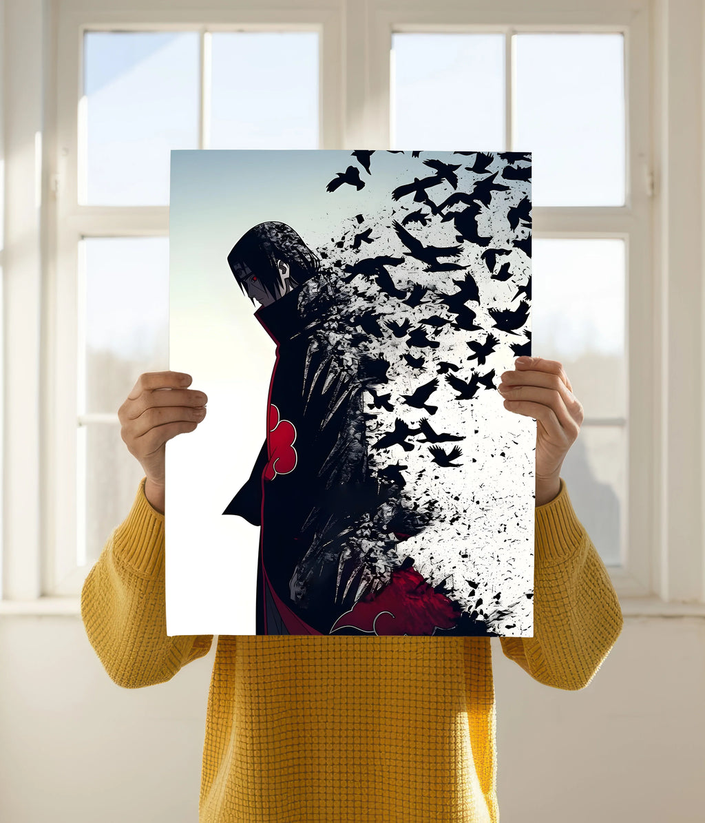 Itachi Uchiha – Naruto Anime Poster Holding Image - Everanta