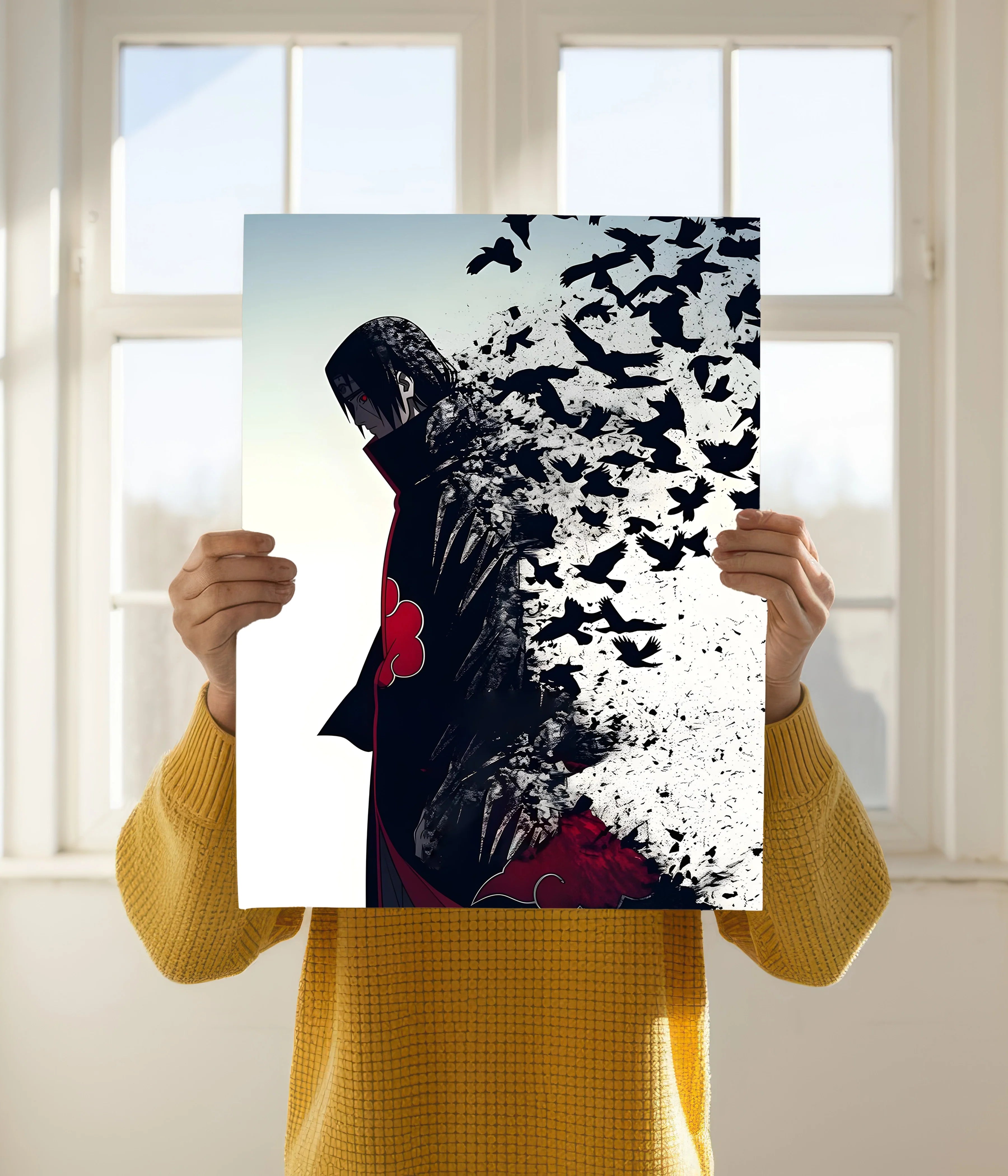 Itachi Uchiha – Naruto Anime Poster Holding Image - Everanta