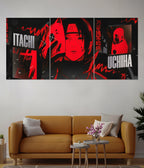Itachi Uchiha Red Aura Split Wall Poster