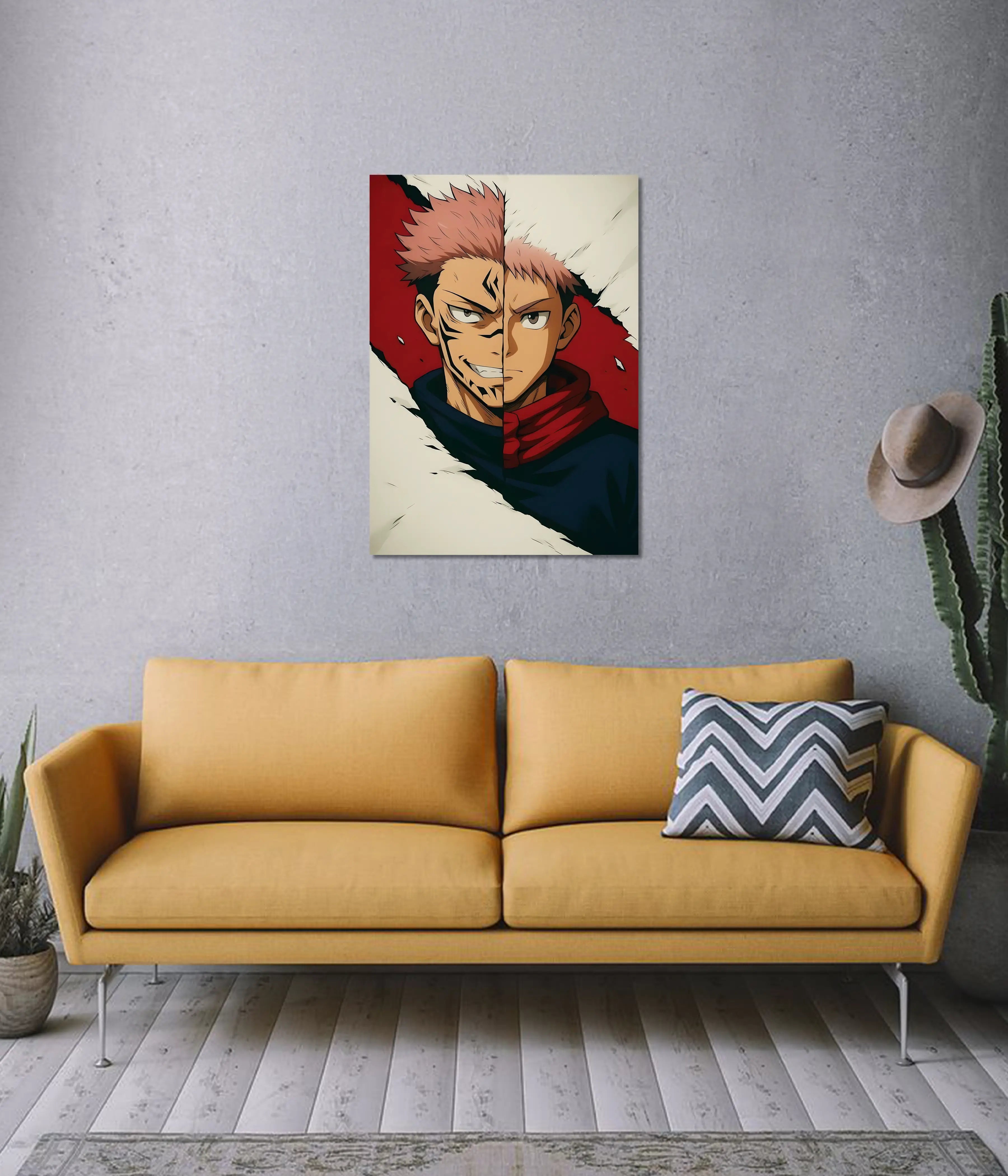 Itadori & Sukuna Duality – Jujutsu Kaisen Wall Poster
