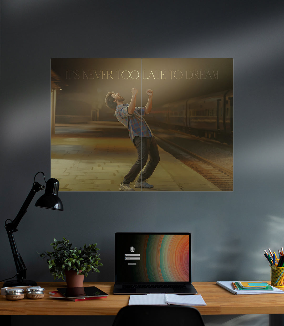 Never Too Late to DREAM Jersey Movie Poster | 2Piece Set