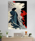 Jon Snow & The Direwolf 9-Piece Split Poster Main Image - Everanta