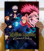 Jujutsu Kaisen Cursed Clash Poster Main Image - Everanta