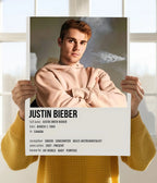 Justin Bieber – Icon in Focus Wall Poster