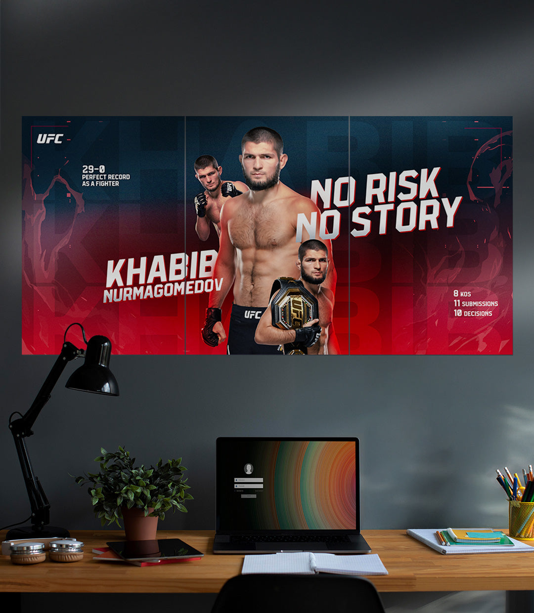NO RISK NO STORY | Khabib Nurmagomedov | UFC | 3 Piece Set