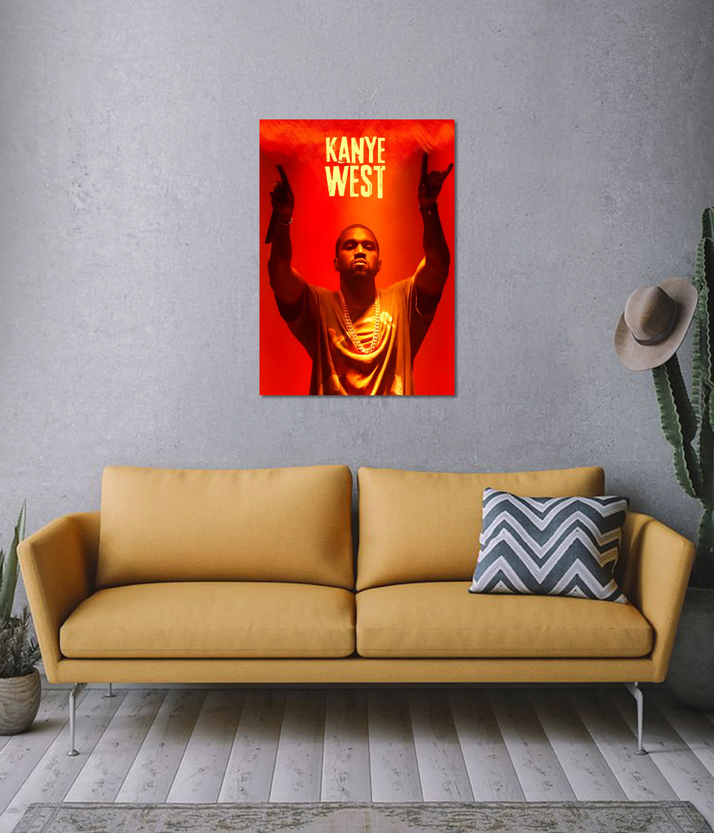 Kanye West Rap Icon Wall Poster