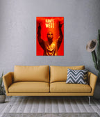 Kanye West Rap Icon Wall Poster