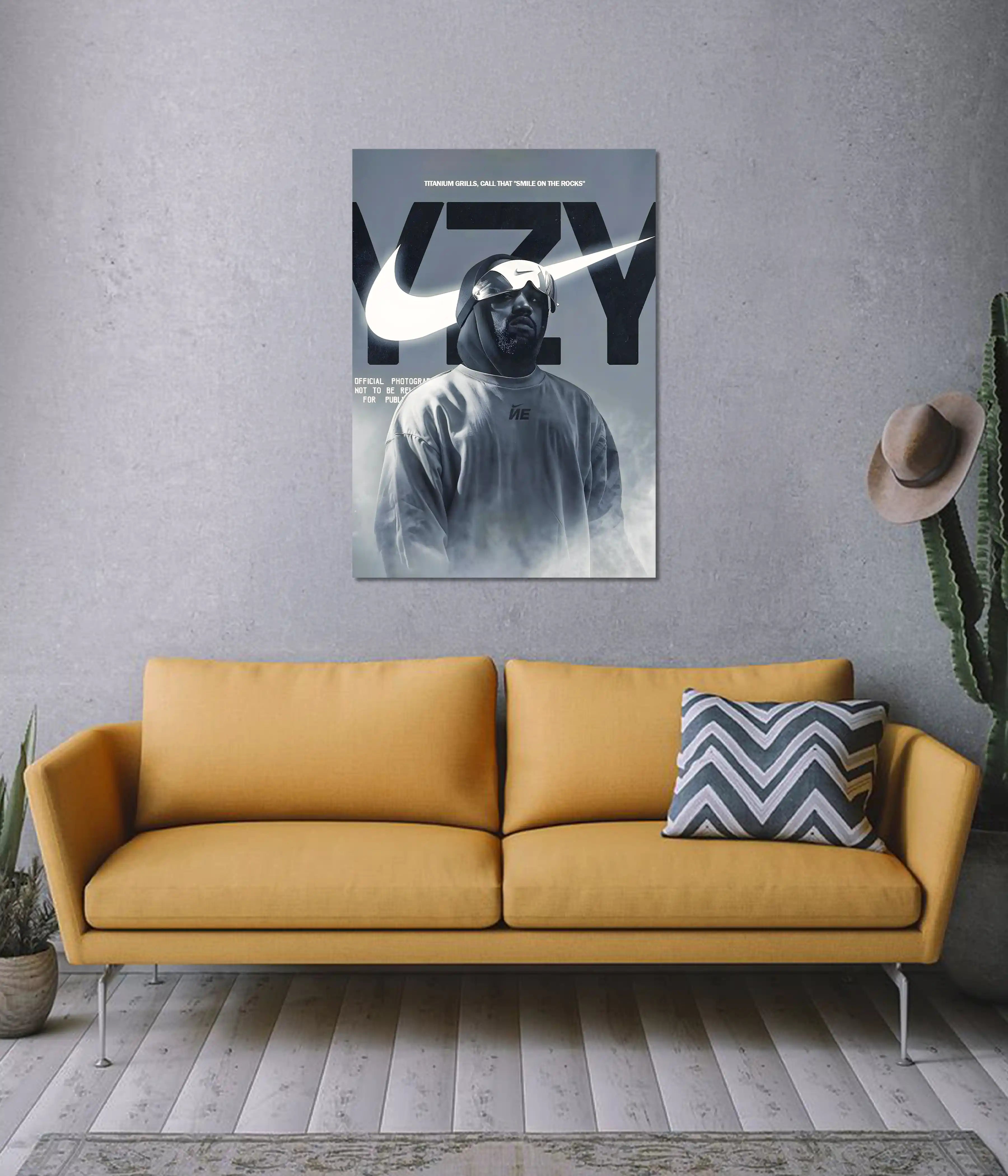 Kanye West YZY Aura Wall Poster