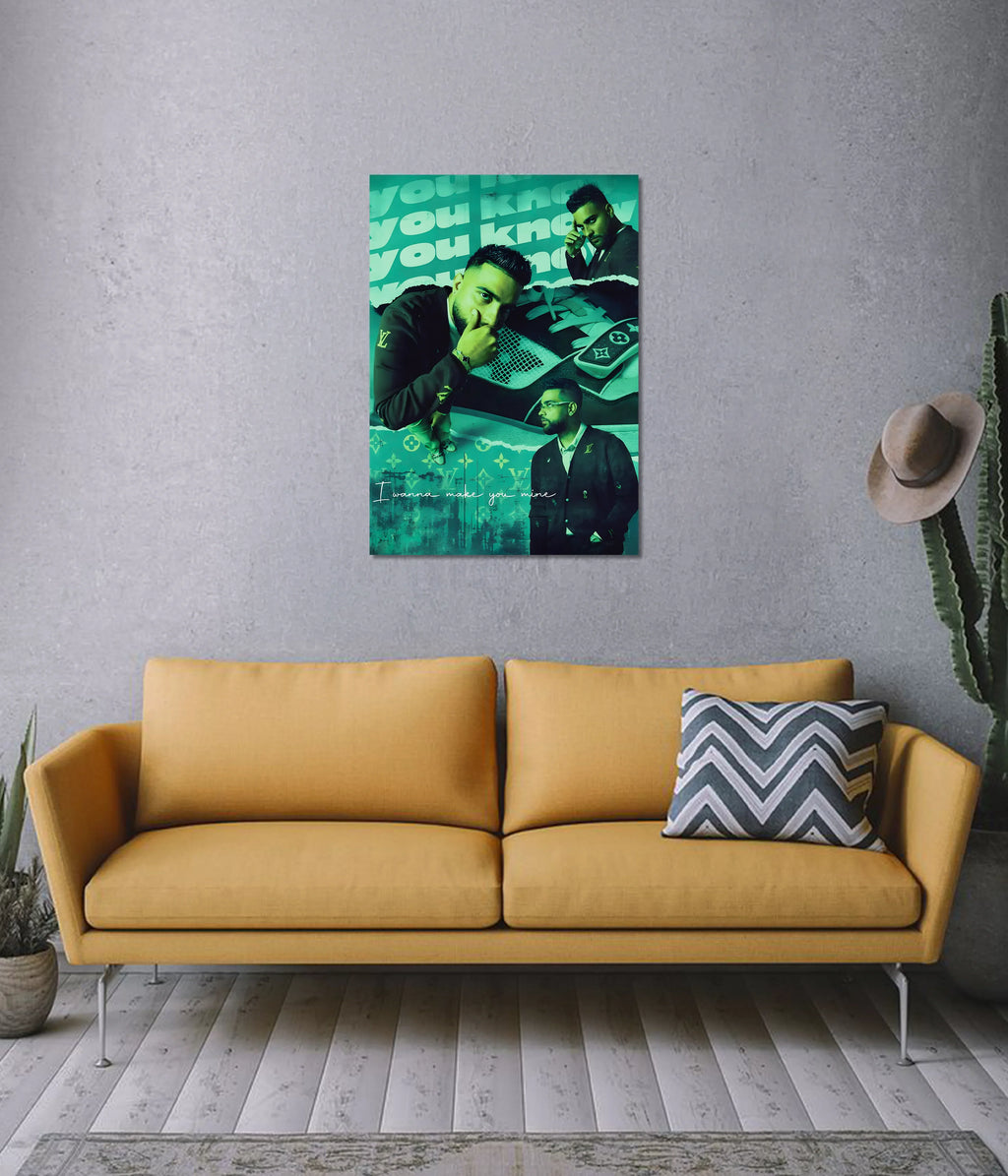 Karan Aujla – I Wanna Make You Mine Wall Poster