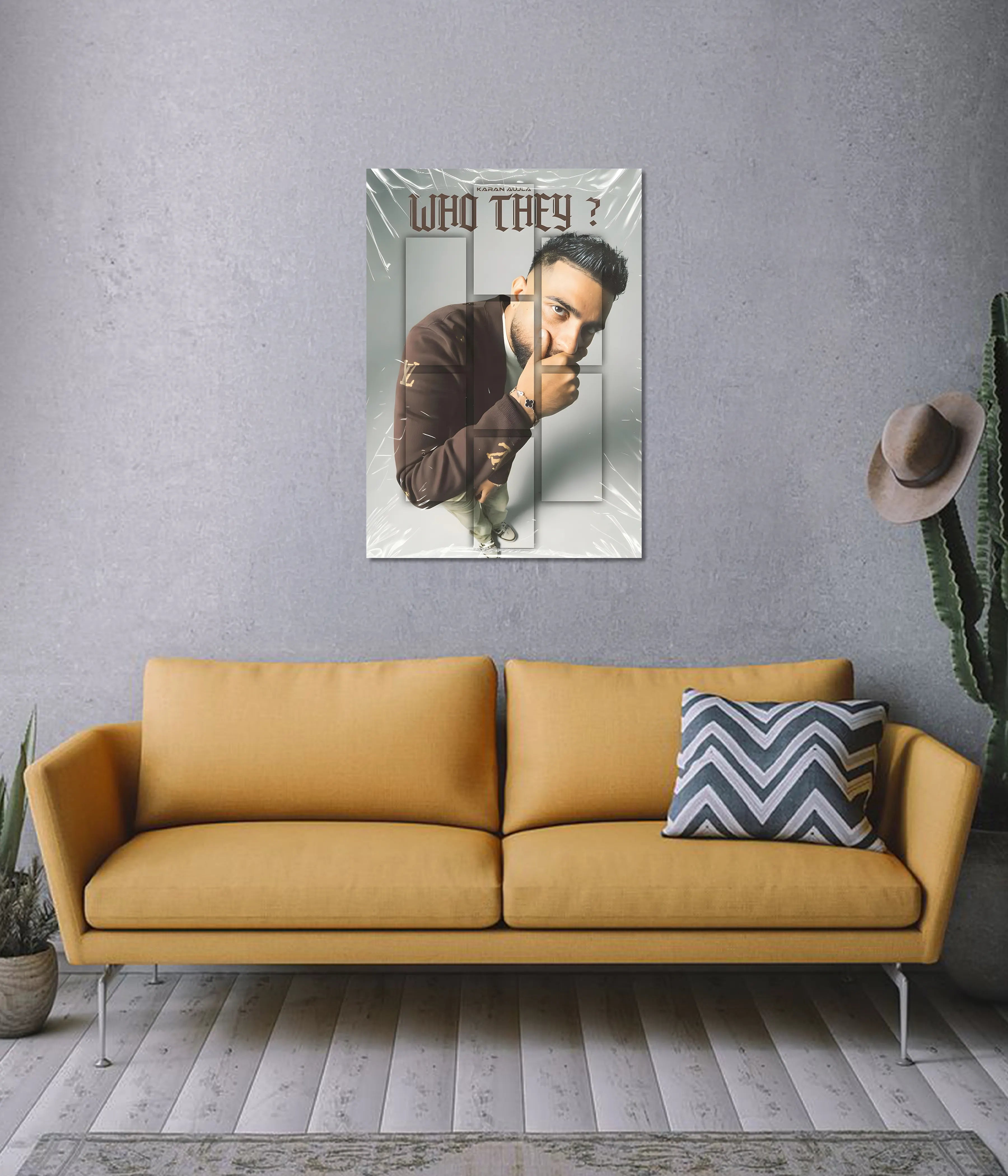 Karan Aujla – Who They? Wall Poster