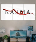 Karma Minimal Split Poster Main Image - Everanta