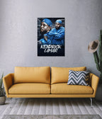 Kendrick Lamar – Blue Aesthetic Wall Poster