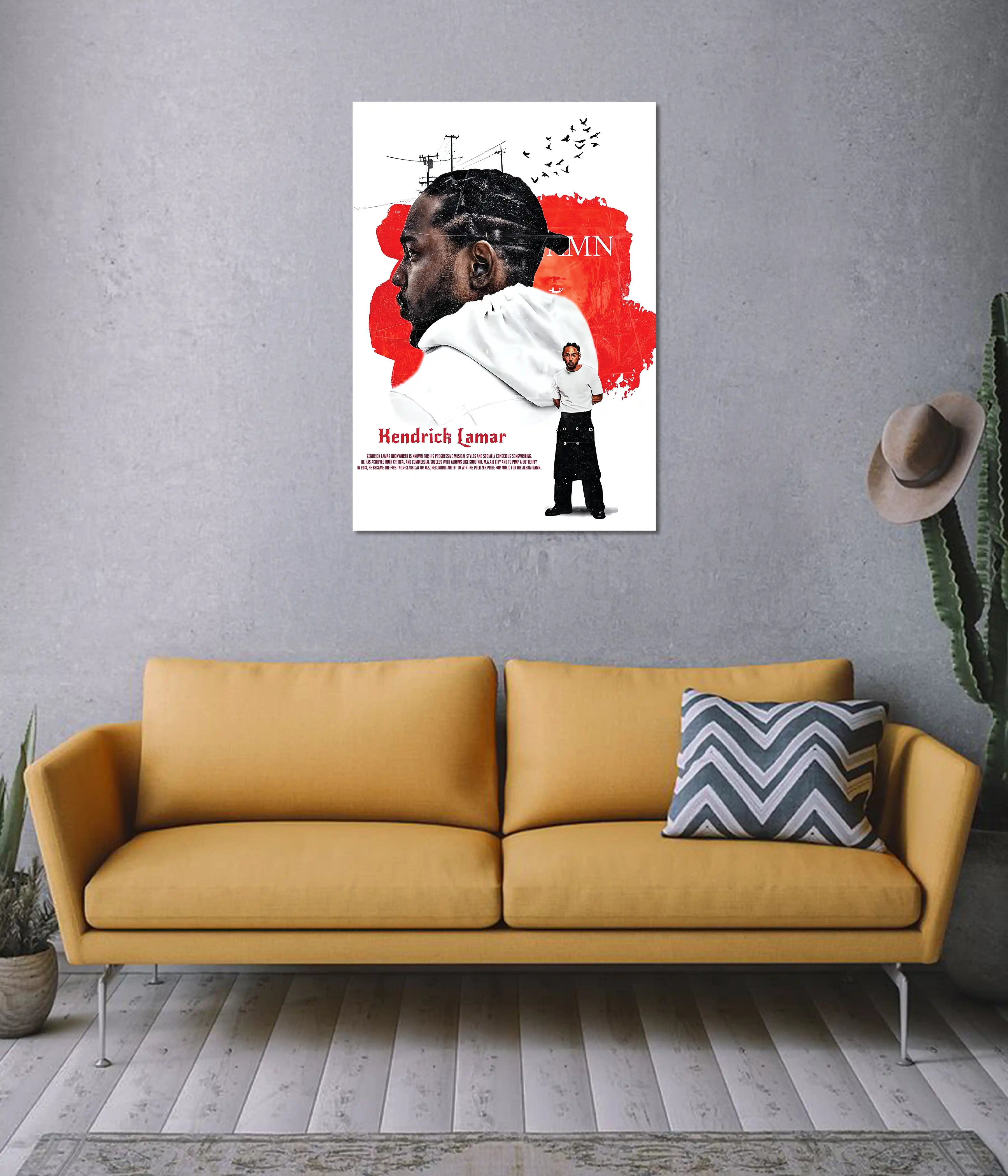 Kendrick Lamar DAMN. Poster