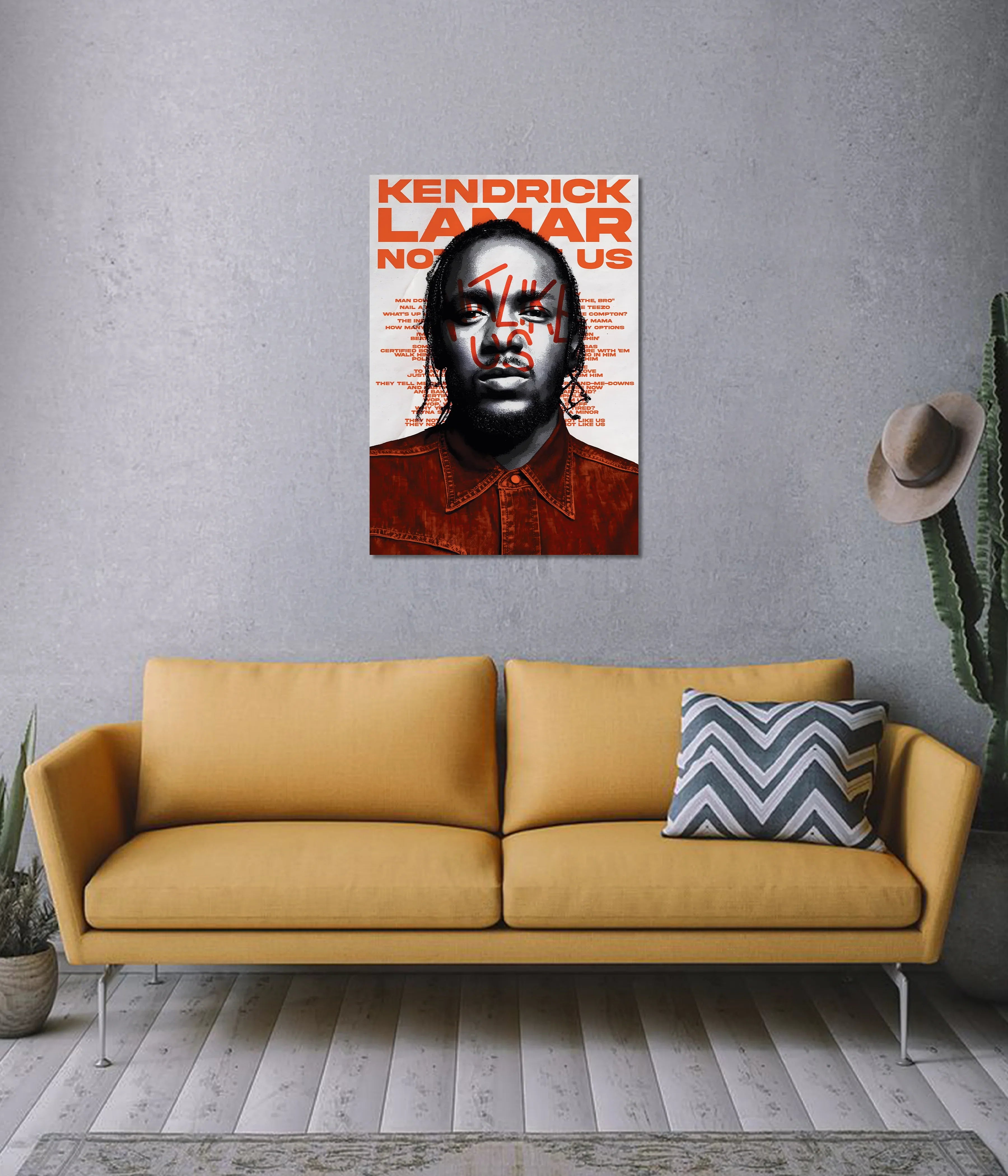 Kendrick Lamar – Not Like Us Wall Poster