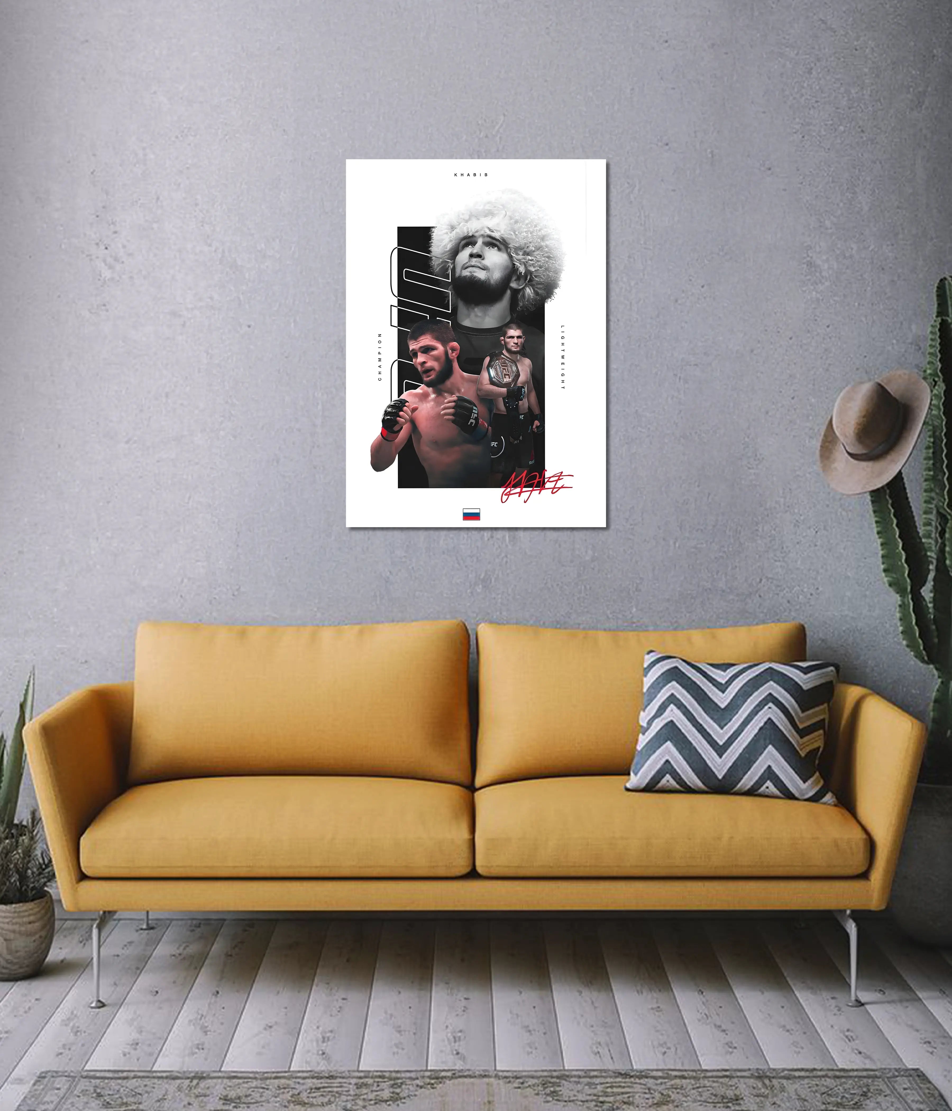 Khabib Nurmagomedov – The Eagle UFC Champion Wall Poster