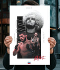 Khabib Nurmagomedov – The Eagle UFC Champion Wall Poster Main Image - Everanta