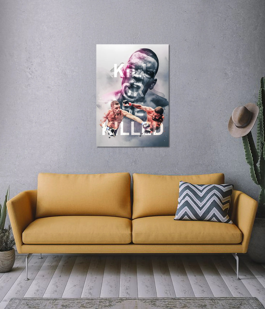 Kill or Be Killed – UFC Motivation Wall Poster