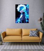 Killua Zoldyck – Electric Aura Anime Wall Poster