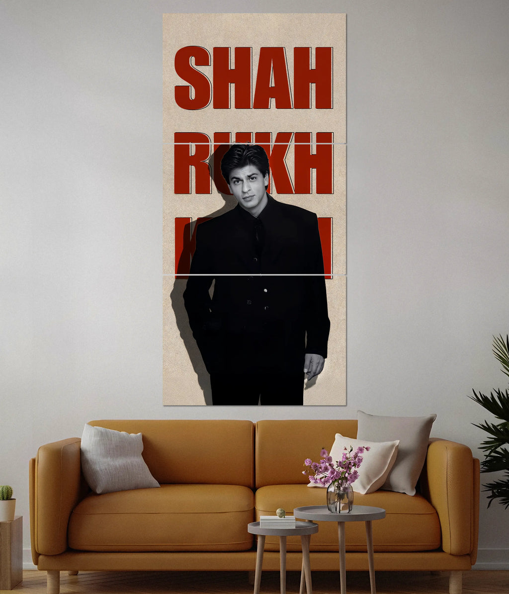 King of Bollywood - Shah Rukh Khan Split Poster