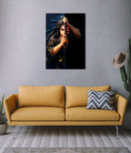 Kokushibo Moon Breathing Demon Slayer Poster