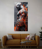 Kratos - God of War Split Wall Poster