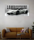 Lamborghini Huracán Split Wall Poster