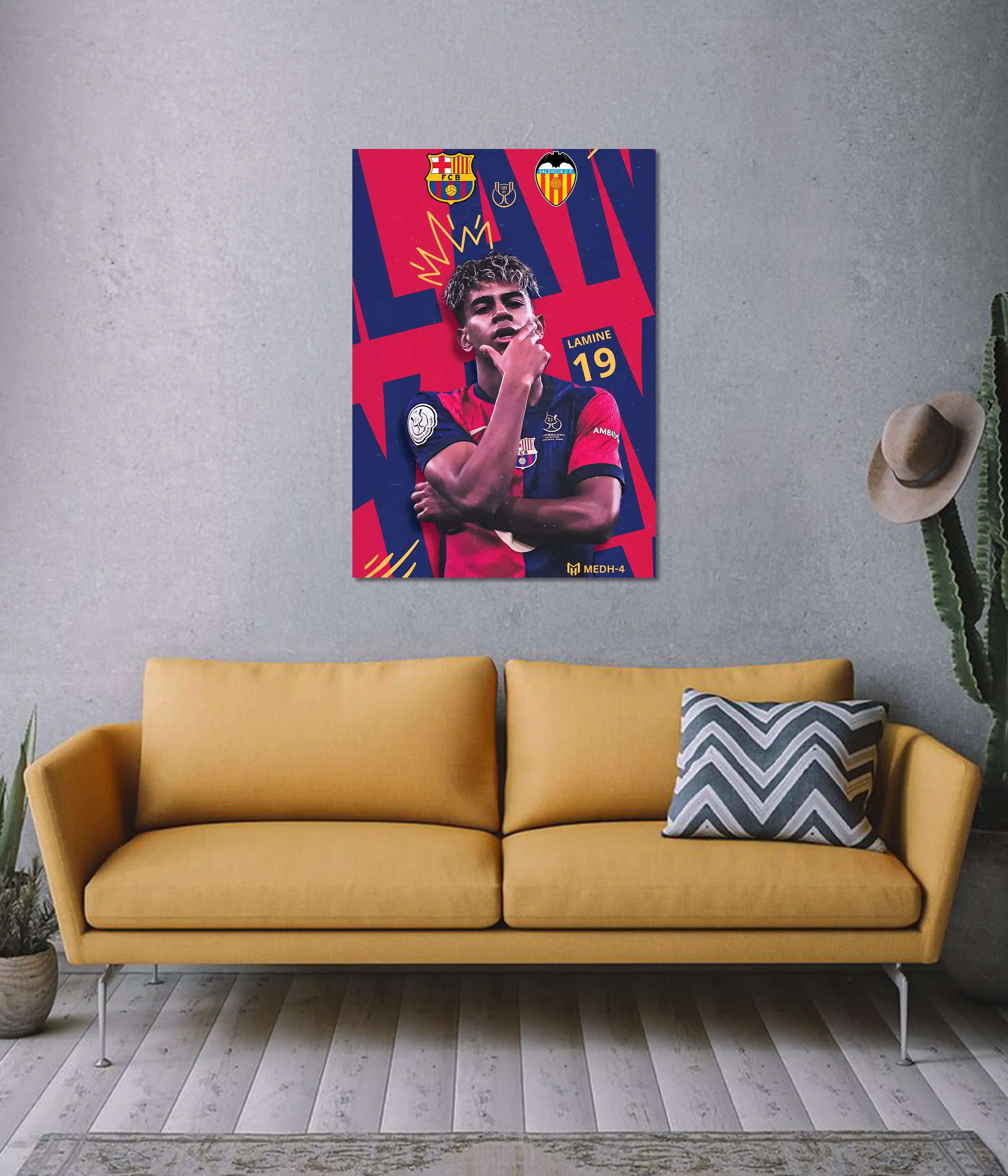 Lamine Yamal – Barcelona Rising Star Wall Poster