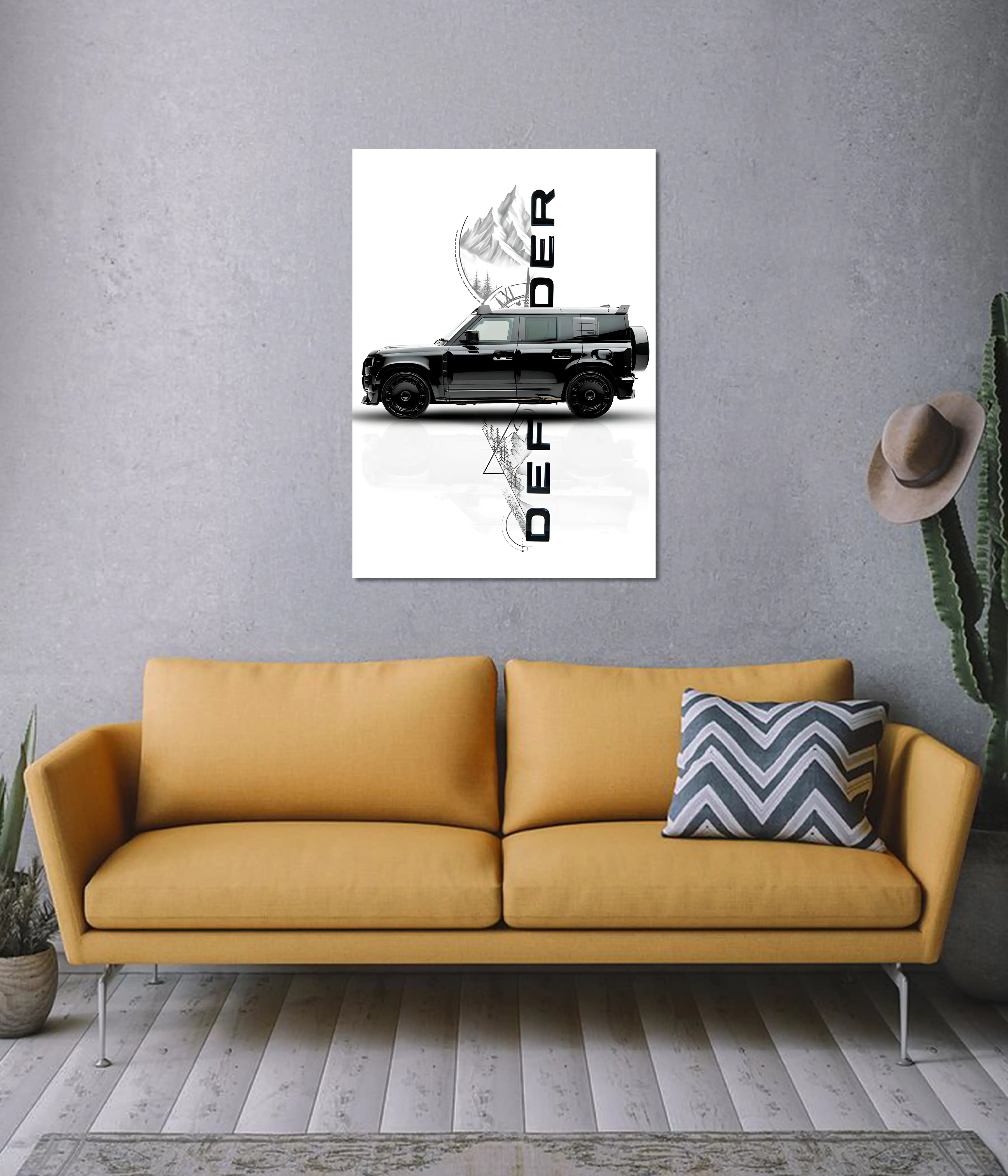 Land Rover Defender Wall Poster
