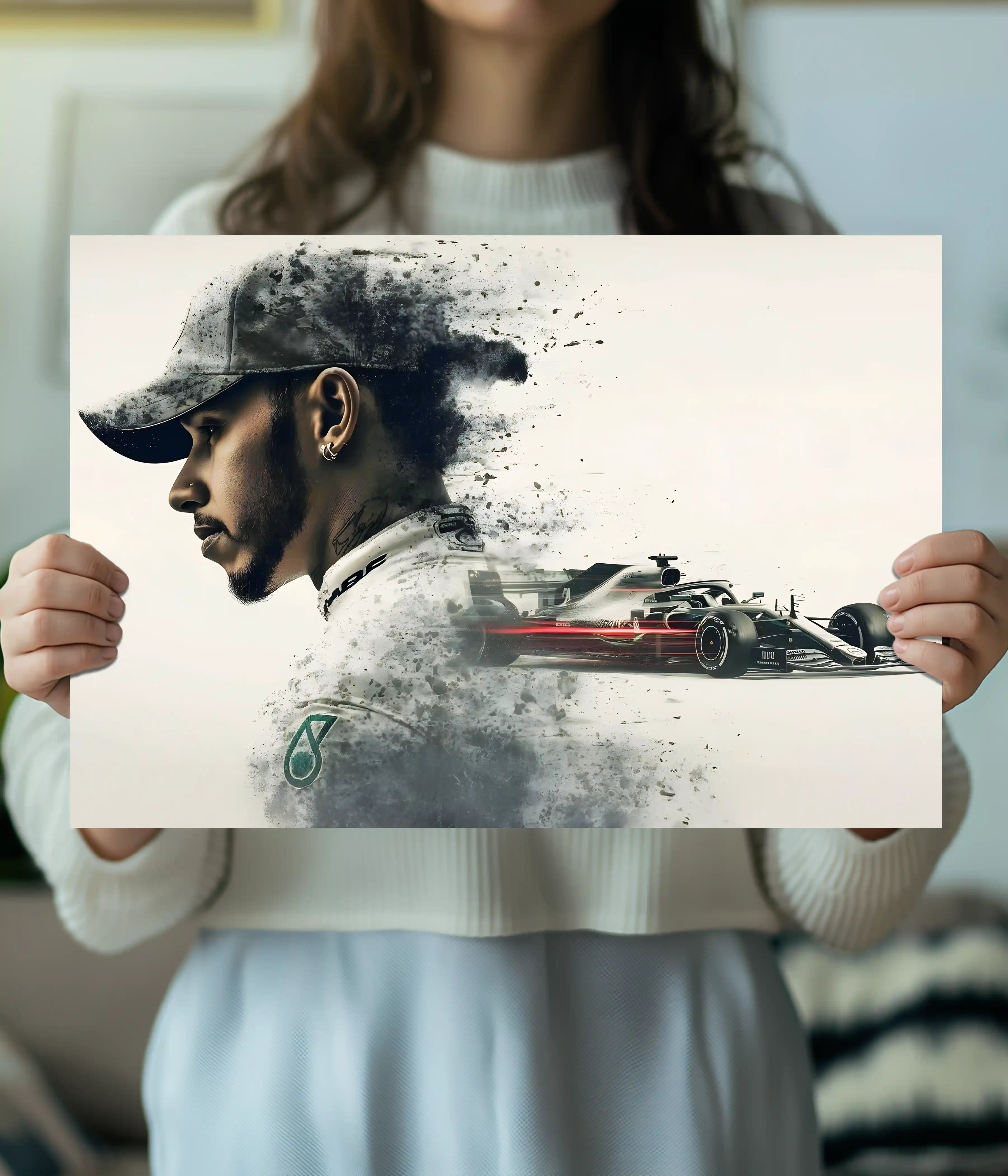 Lewis Hamilton - Formula Speed King Poster Main Image - Everanta