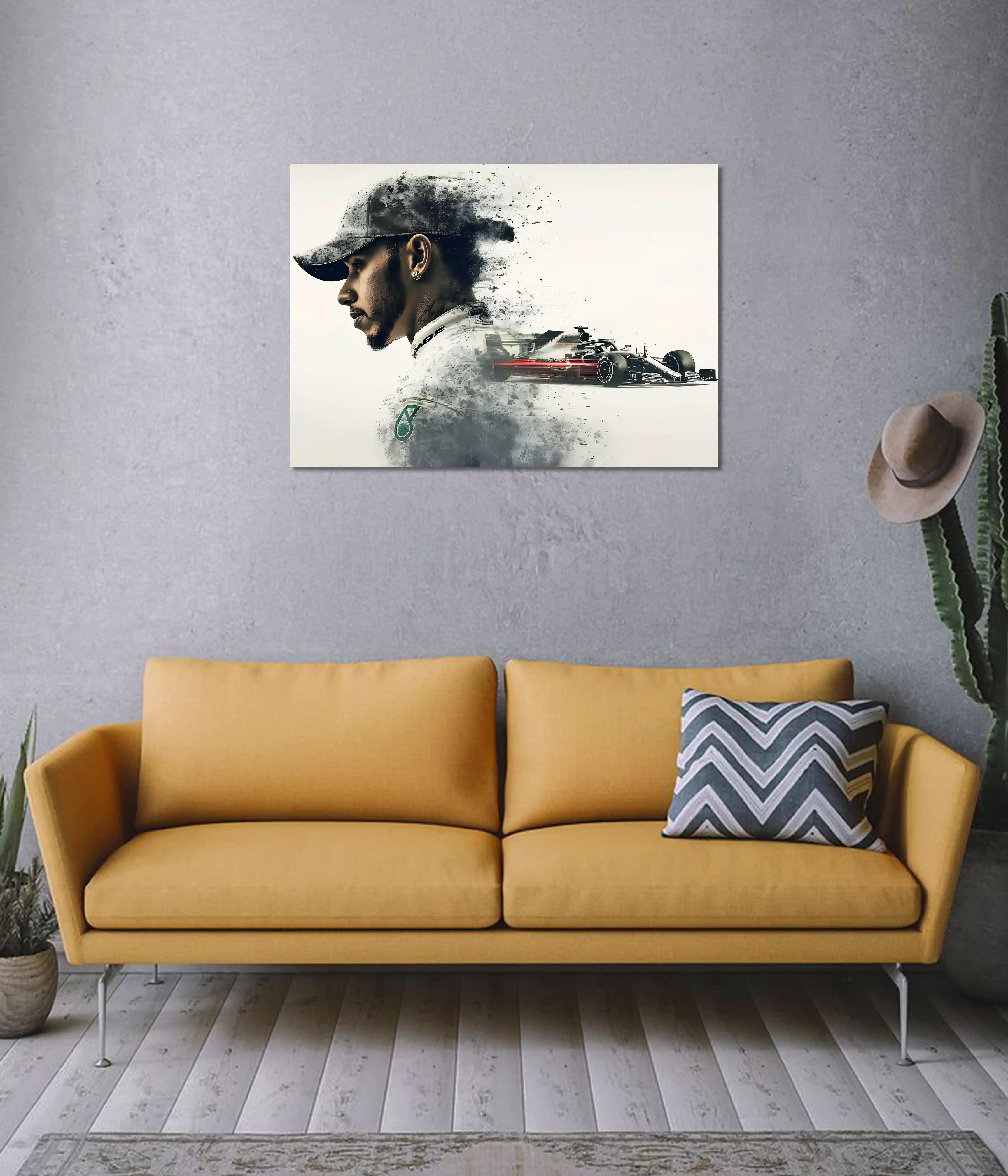 Lewis Hamilton - Formula Speed King Poster