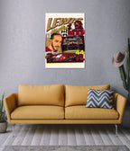 Lewis Hamilton – 44 The Legend F1 Racing Poster