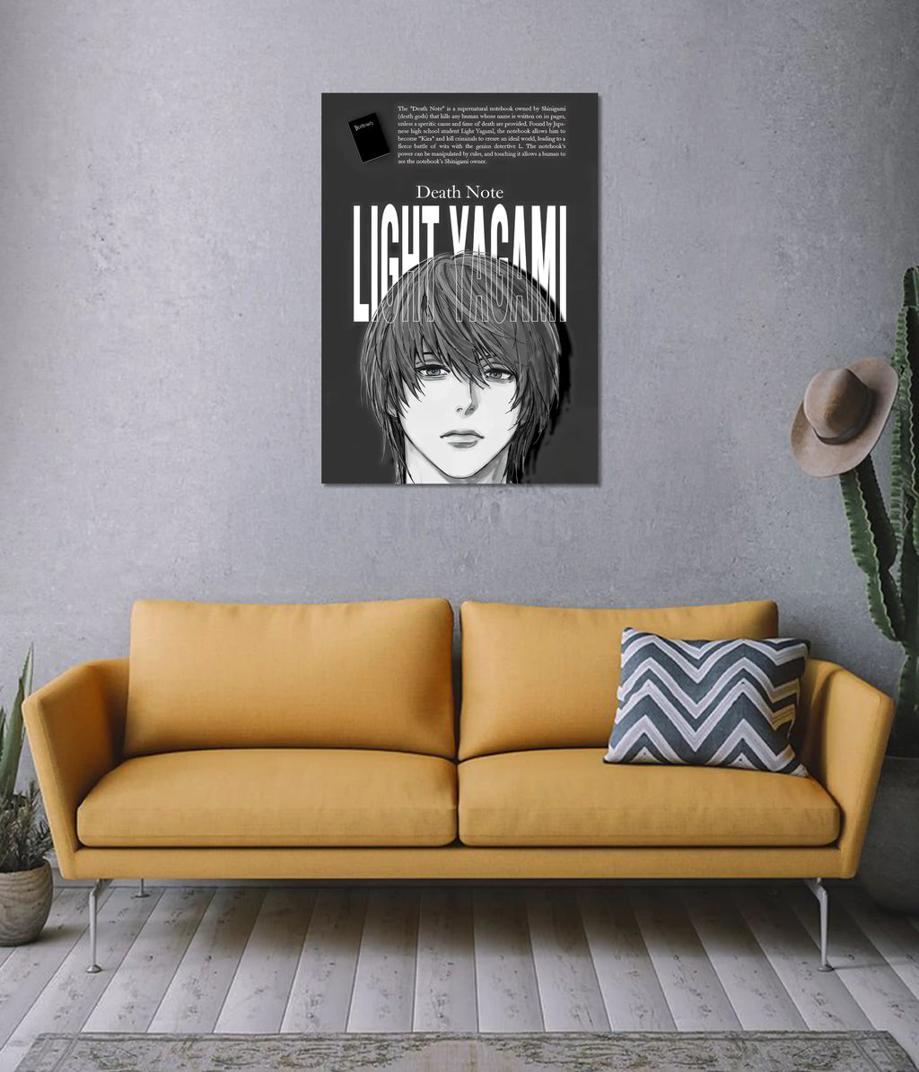 Light Yagami – Death Note Anime Wall Poster