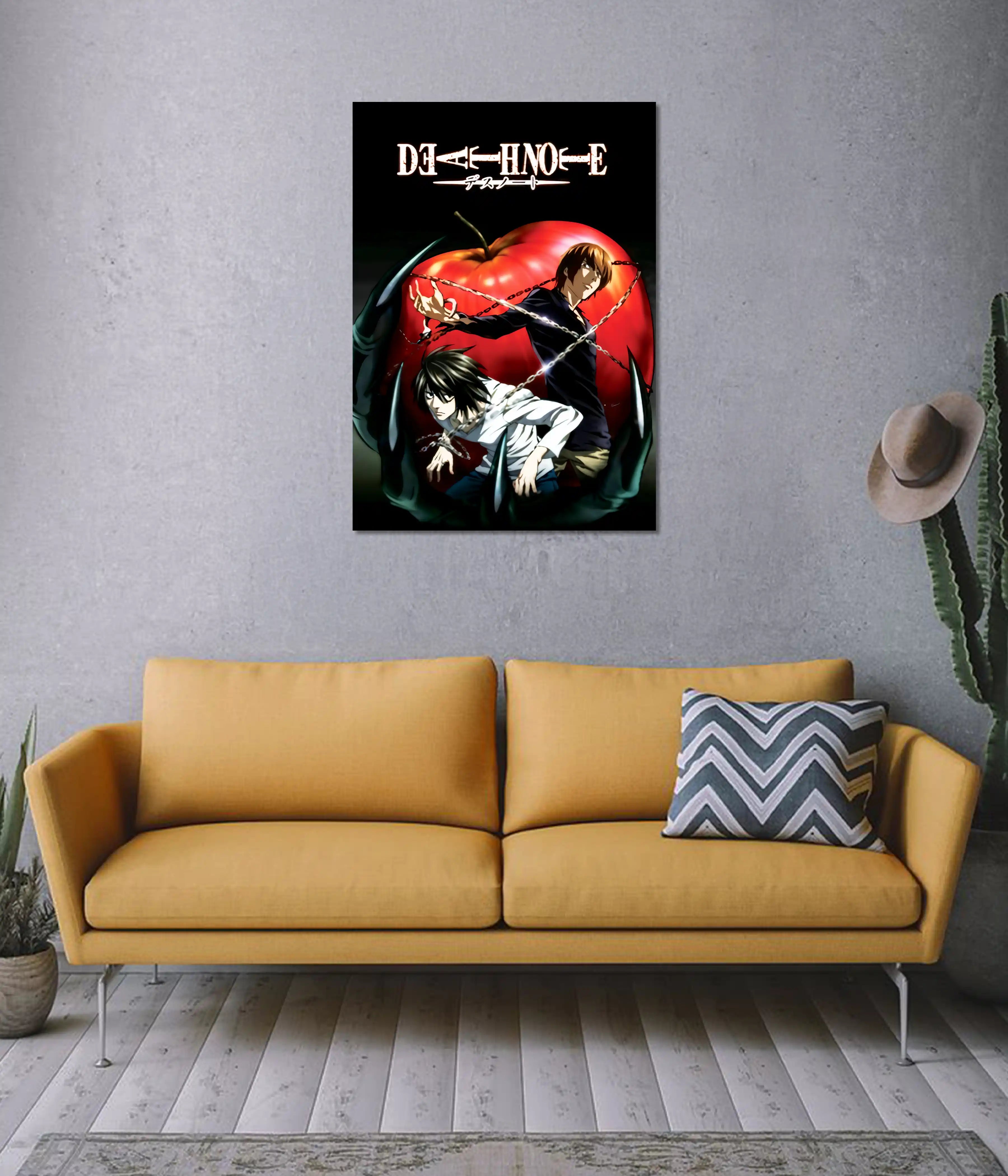 Light vs L – Death Note Anime Wall Poster