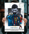 Lionel Messi – The G.O.A.T Legacy Wall Poster Main Image - Everanta