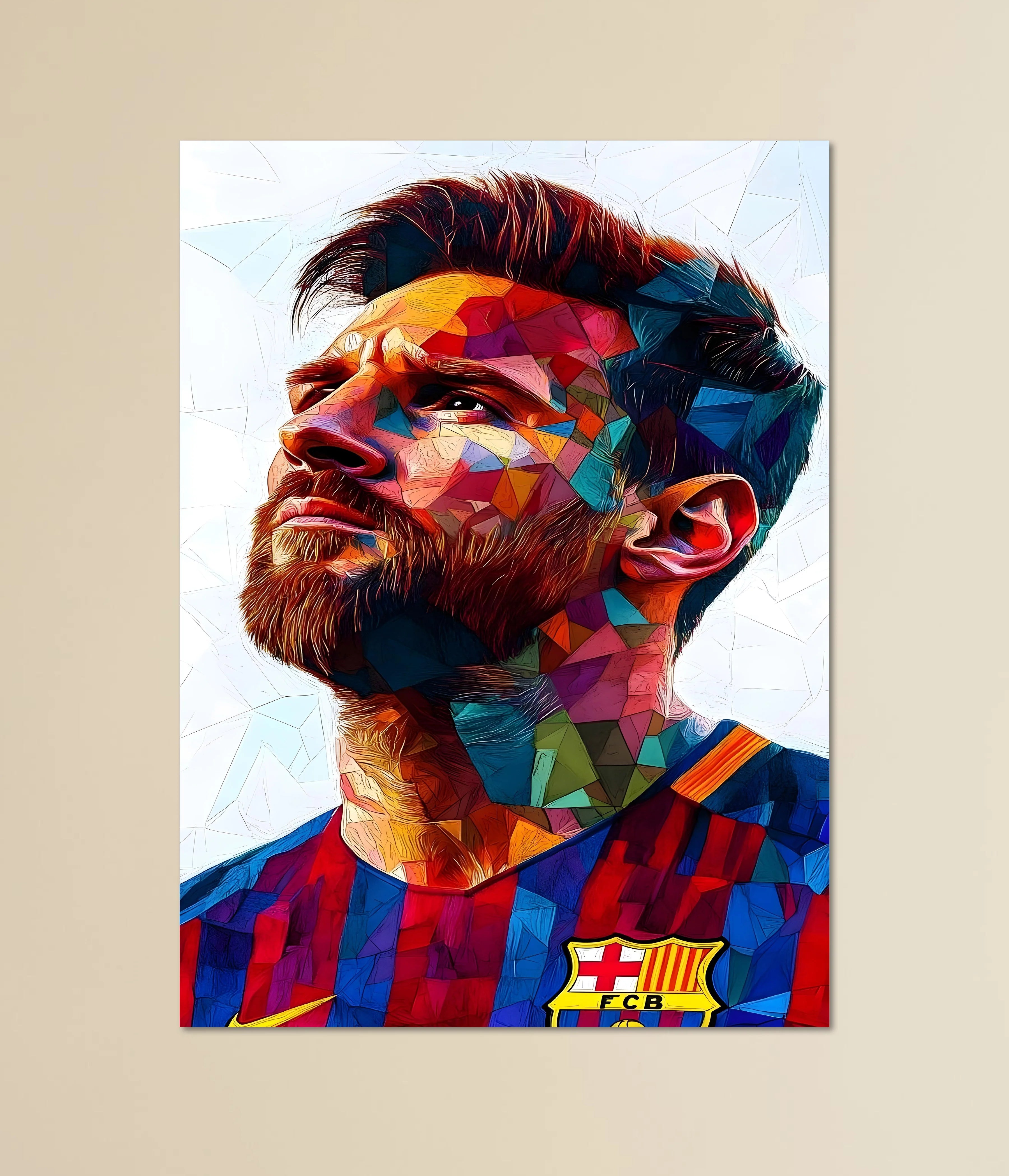 Lionel Messi – The GOAT Legacy Poster