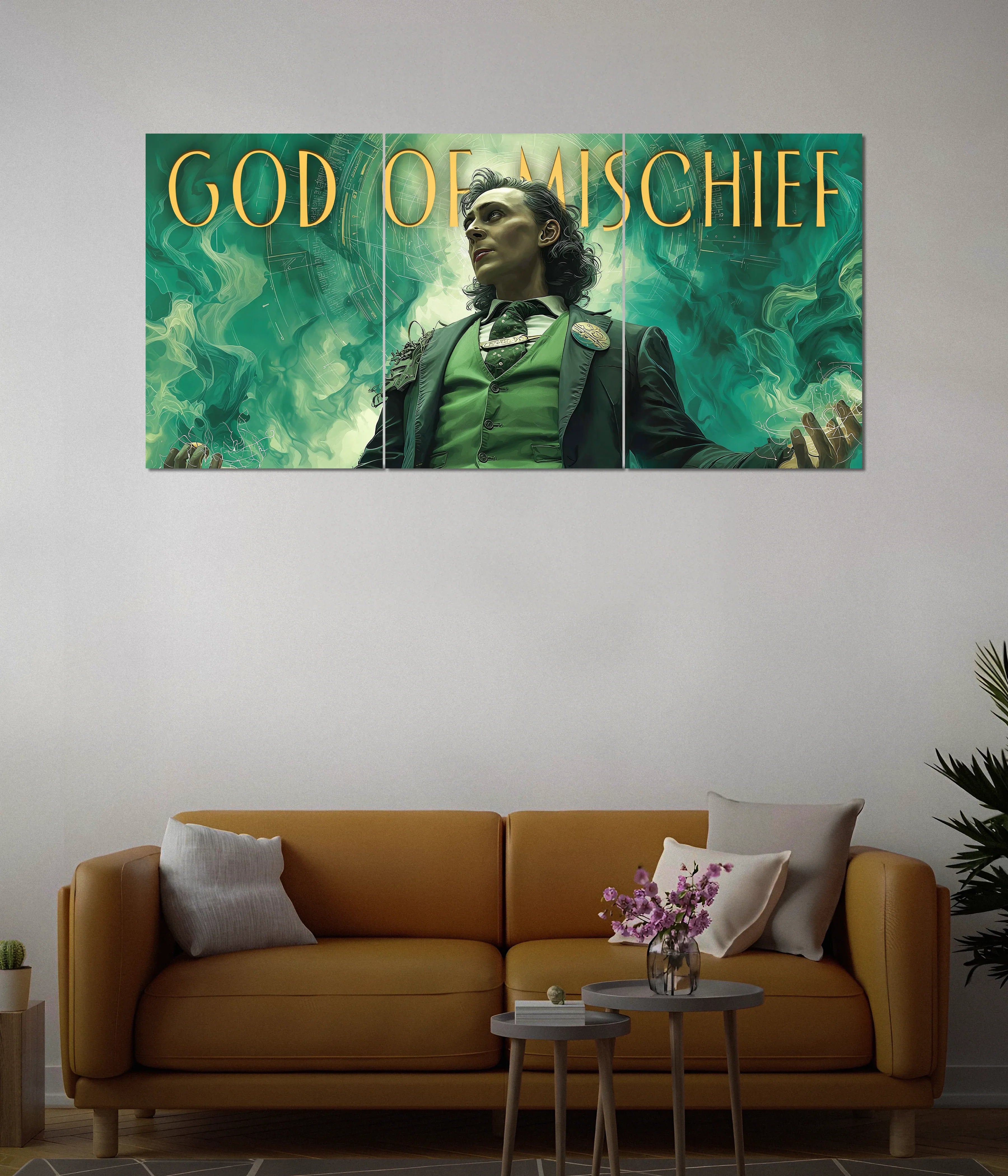 Loki – God of Mischief Split Wall Poster