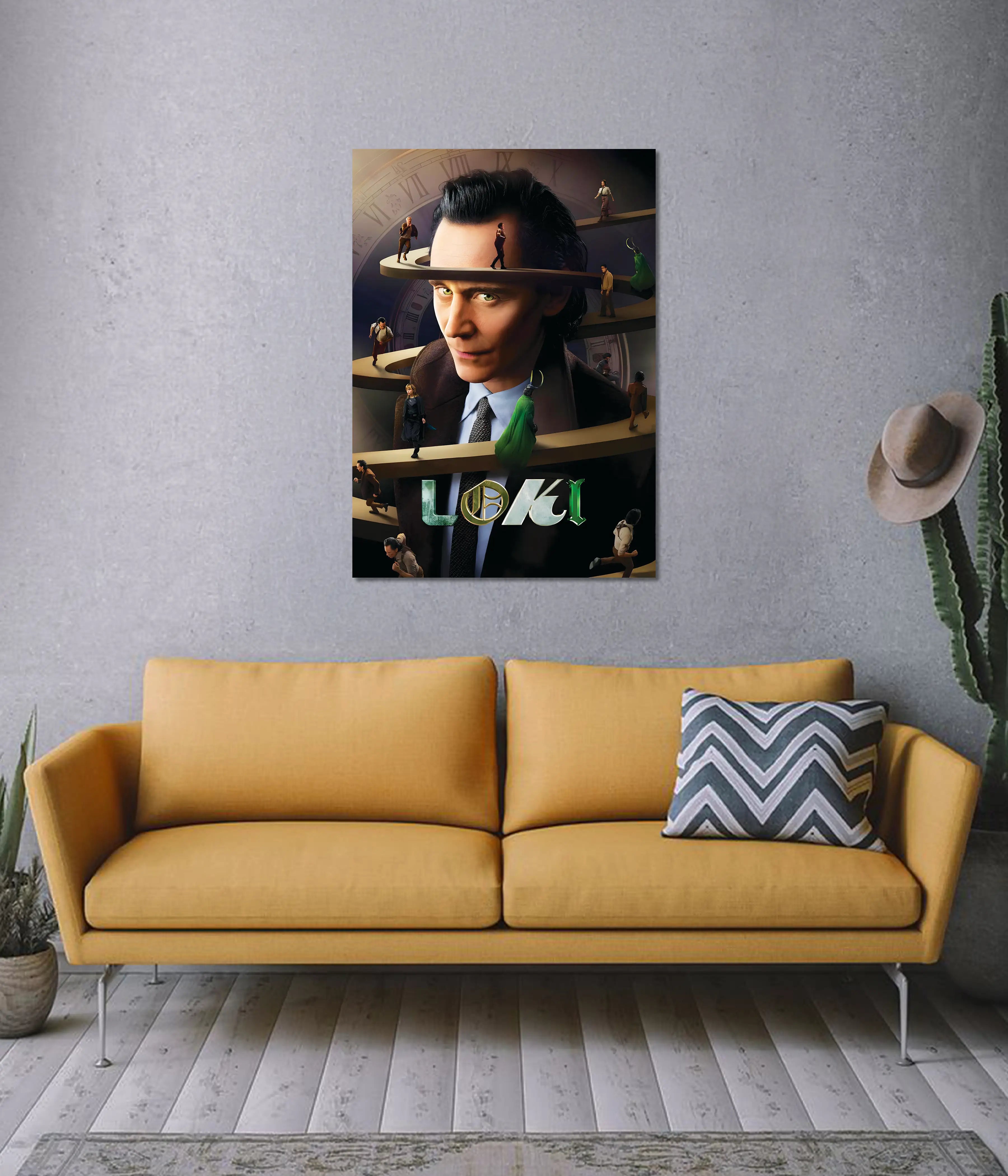 Loki “God of Mischief” Time Variant Poster