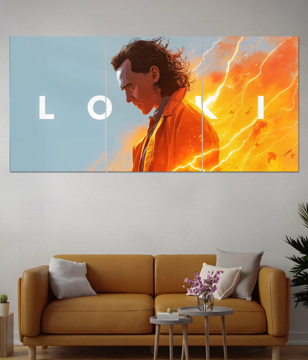 Loki TVA Split Poster