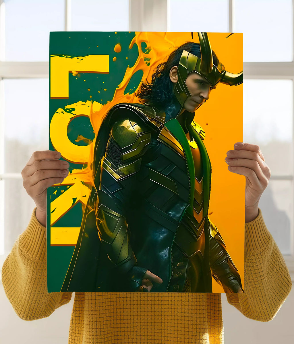 Loki – The God of Mischief Wall Poster