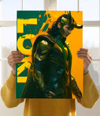 Loki – The God of Mischief Wall Poster