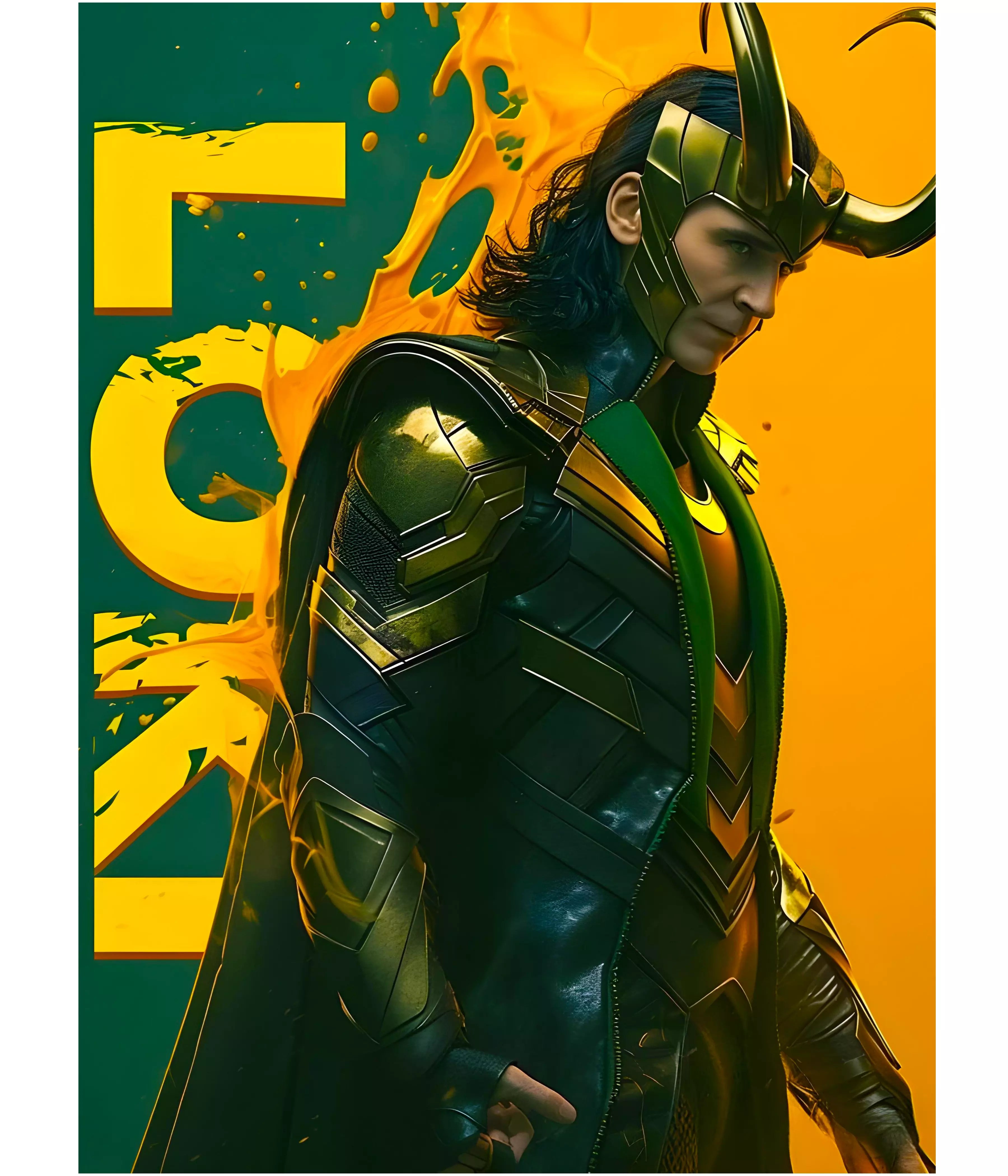 Loki – The God of Mischief Wall Poster Main Image - Everanta