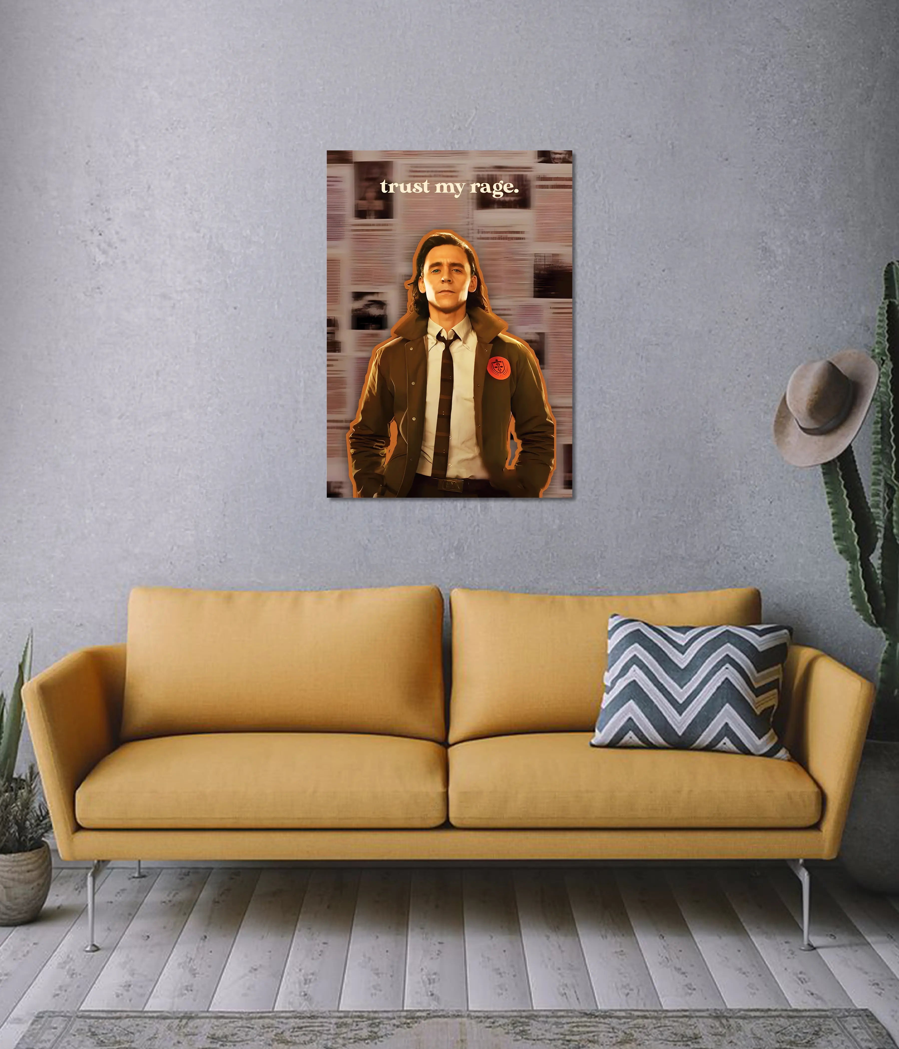 Loki “Trust My Rage” – Marvel Wall Poster