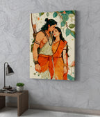 Lord Ram & Sita – Divine Love Canvas Print