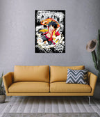 Luffy Gear 2 Action Poster - One Piece Anime