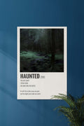 Haunted x Taylor Swift | Music Card | Music Artist Poster